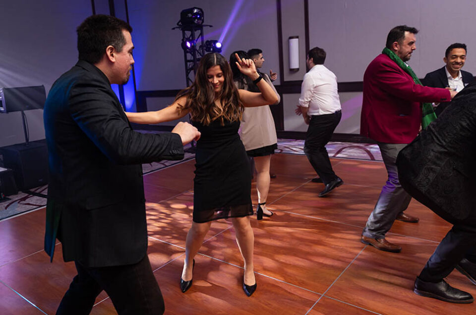 Ottawa event guests on the dancefloor