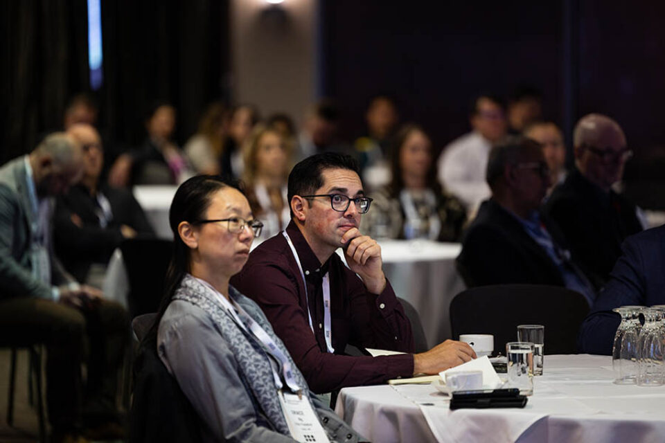 Audience at conference in Montreal