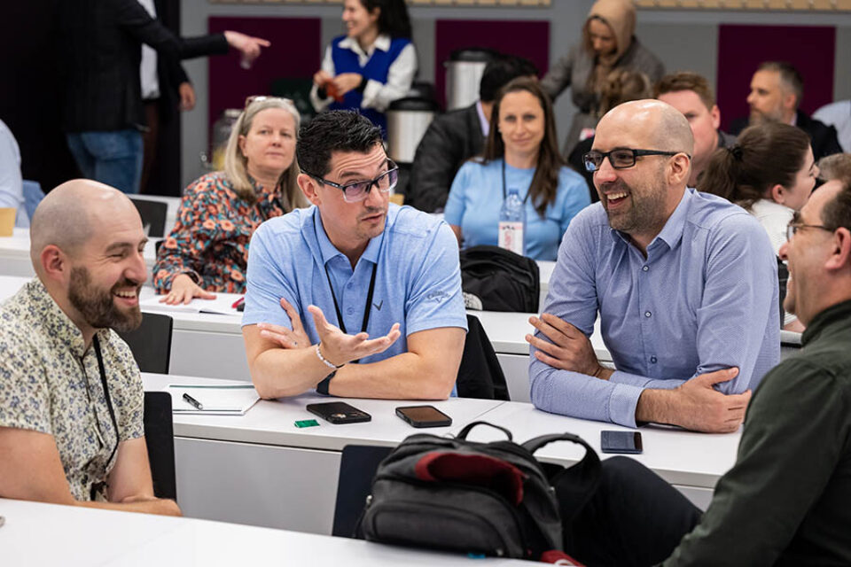 Group discussions at a Montreal summit