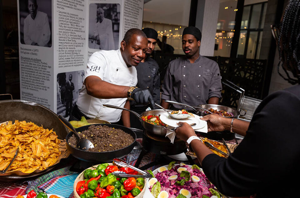 Haitian food served at Sheraton Laval conference