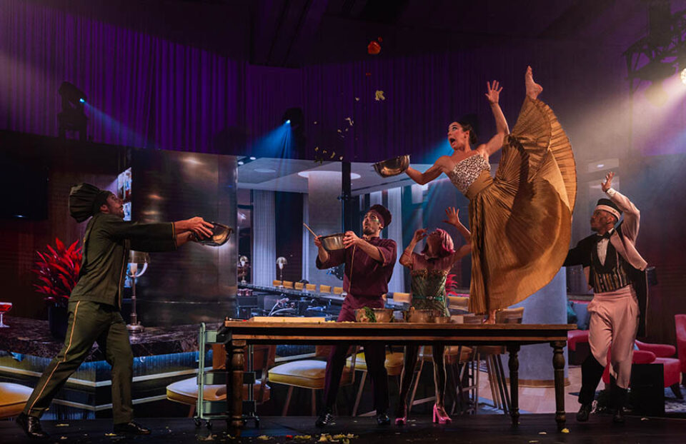 Private Laval event Cirque du Soleil performance