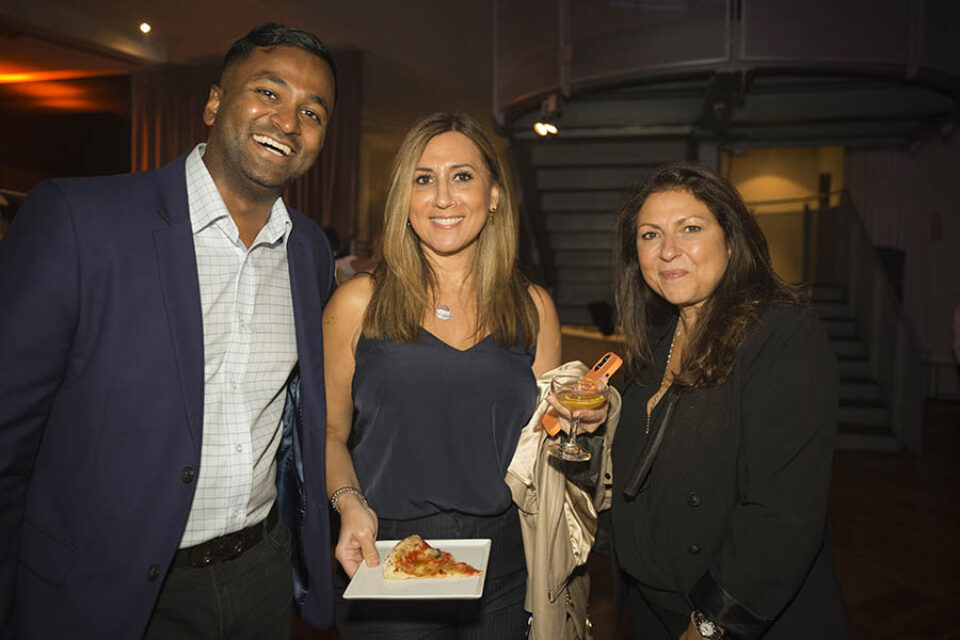 Posed guest networking event photo