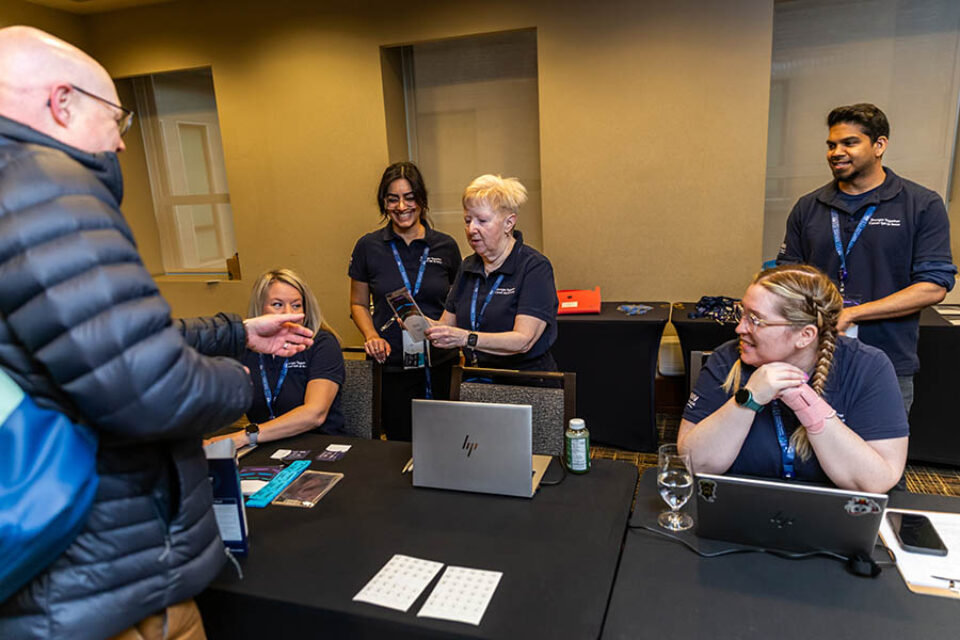 Business event registration