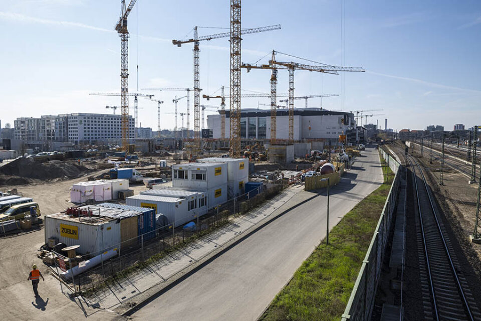 Berlin construction site