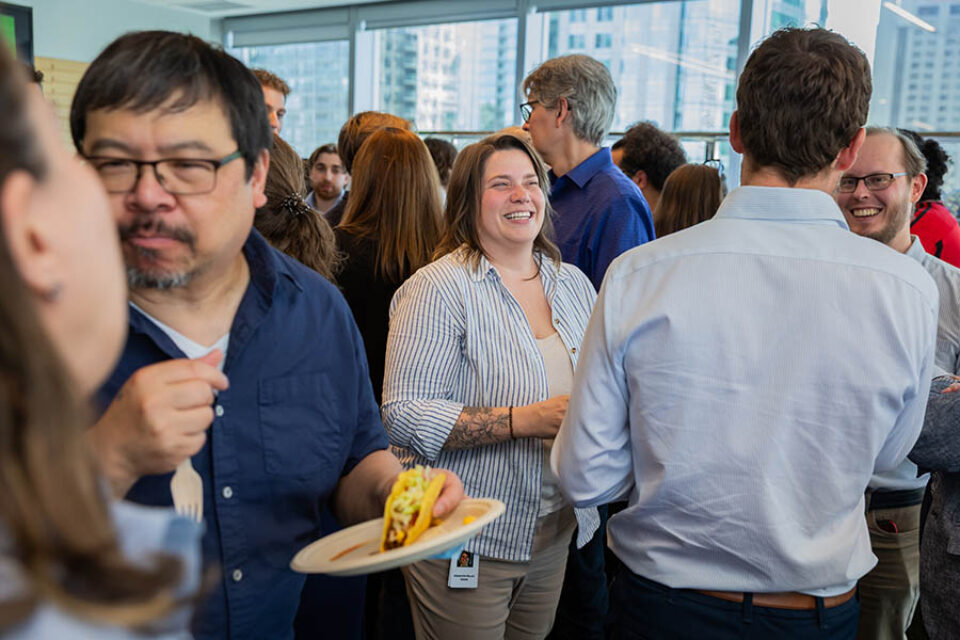 Montreal networking event guests
