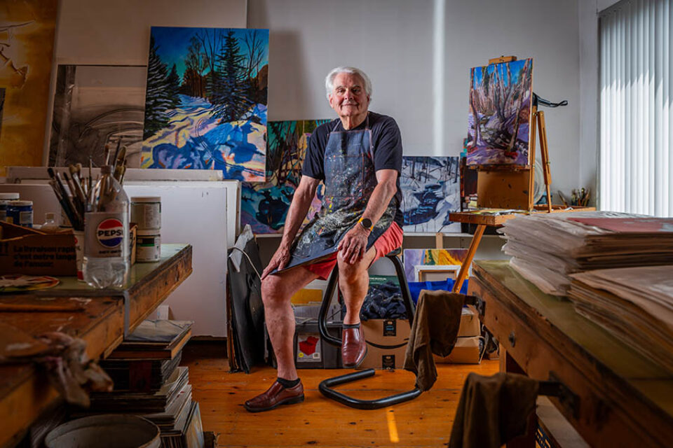 Portrait of artist Marc Beauchamp